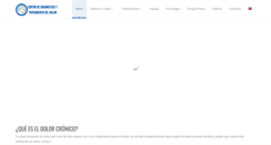 Desktop Screenshot of clinicadedolor.com